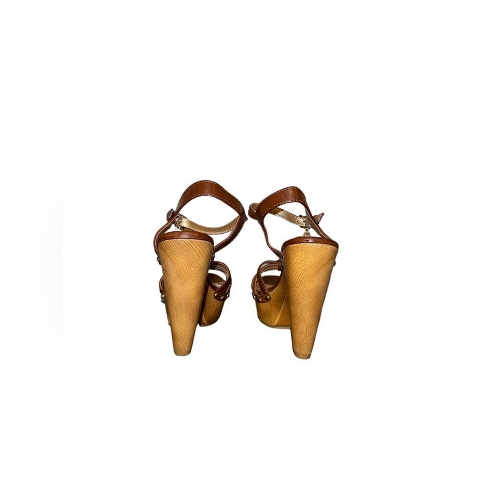 Guess Wedge Heels Cognac Caramel - Picture 6 of 7